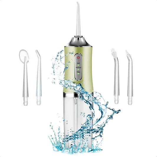Irrigador Bucal Irrigador Dental Irrigador Portatil Dental Irrigador Oral Impermeable Ipx7 230ml Limpiador Bucal 3 Velocidades Odontologia 5v Recargable Irrigador Dental Okshop