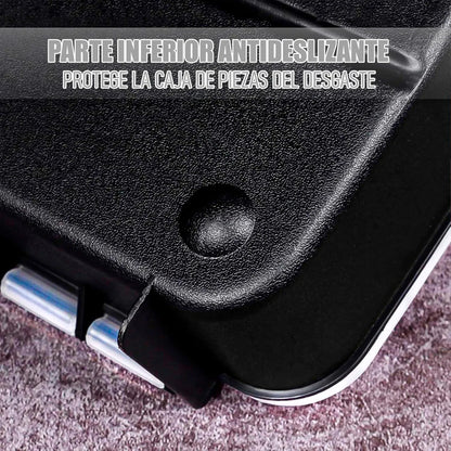 Pack 2 Caja Organizadora De Tornillos Caja Para Herramientas Negro