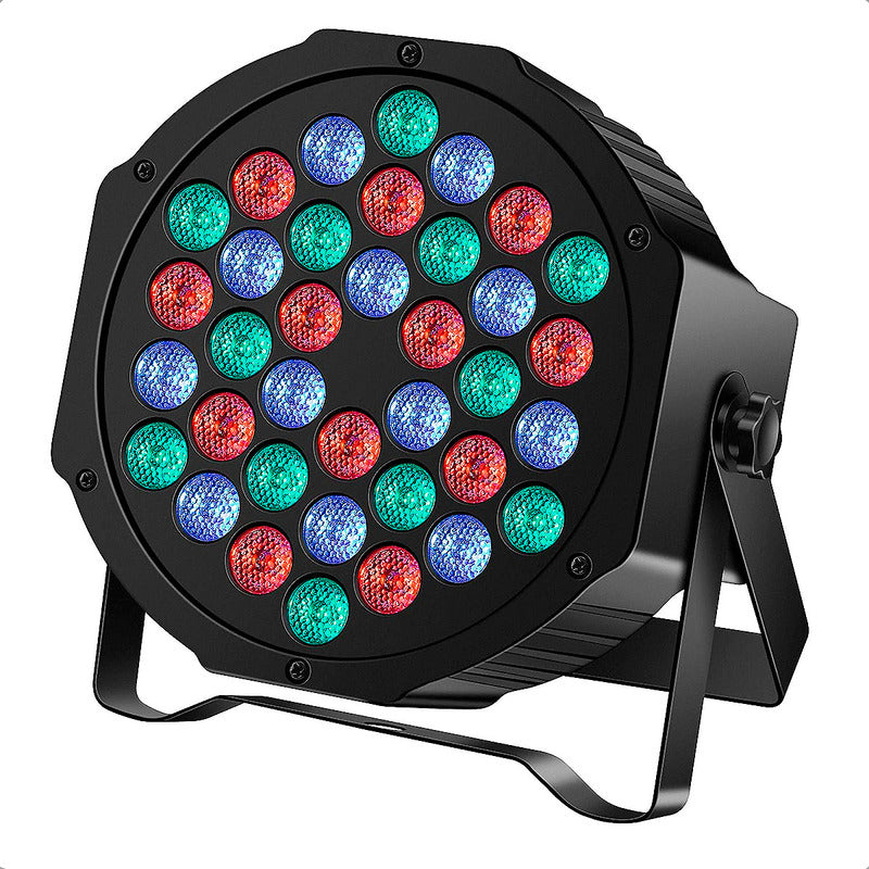 Luces De Fiesta Led Rgb Luz Discoteca 18 Led Luz Led Fiesta