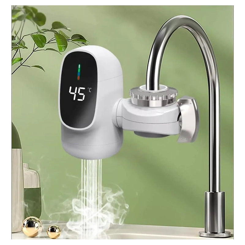 Llave Eléctrica Lavaplatos Calentador De Agua Cocina Calient