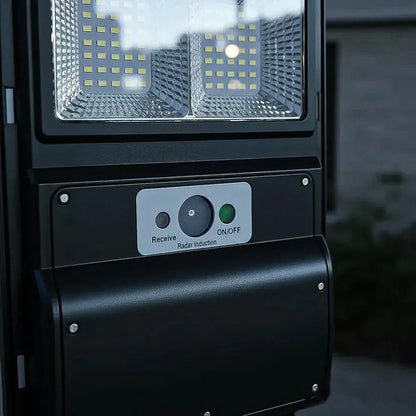 Reflector Led Solar 200w Con Sensor De Movimiento Para Exterior Ip65 Negro Blanco Frío