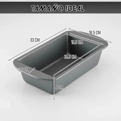 Moldes Para Queque Molde Rectangular 26cm Molde De Queque Gris Okshop Moldes Para Torta Molde Para Pan Moldes Reposteria Bandeja Antiadherente Para Pan Molde Antiadherente Para Pan Moldes 26 Cm