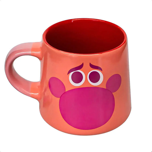 Taza Okshop Taza De Cerámica Con Diseño Intensamente Vergüenza Color Rosa Forma De Clásica Capacidad 450ml