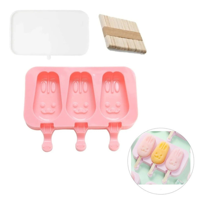 Moldes Para Helados Molde Silicona Helado Paleta De Helado