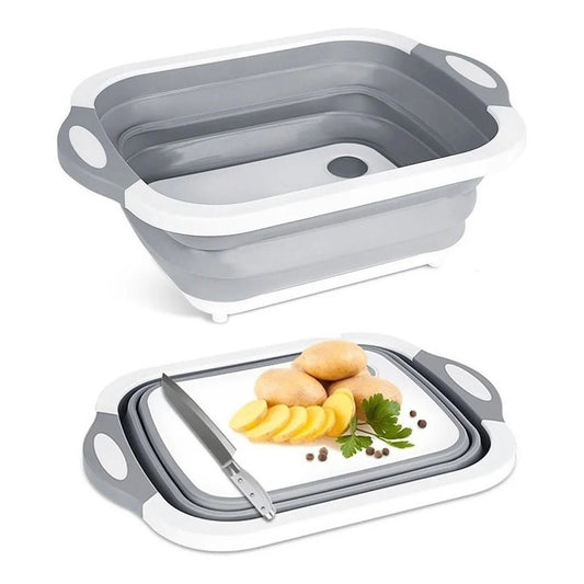 Tabla Para Picar Cocina Tabla Picoteo Tabla De Corte 2 En 1 Tabla Multiuso Gris