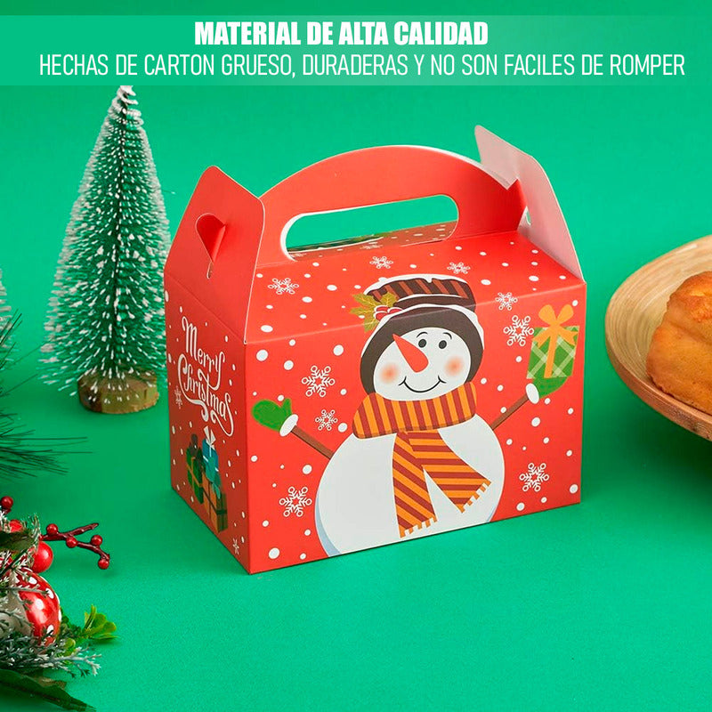 Cajas De Regalo Navidad Cajas De Navidad Caja Carton Navidad