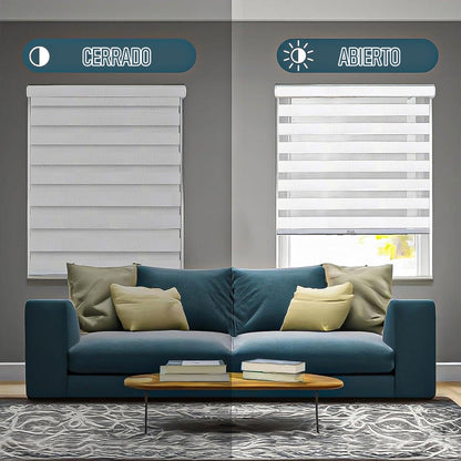 Cortinas Roller Cortina Roller 60x200cm Persiana Enrollable Blanco