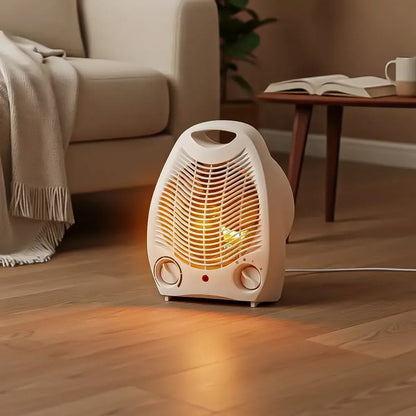 Calefactor Okshop 2 En 1 Con Termostato Y Función Ventilador 2000 W Blanco