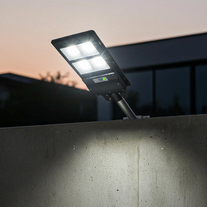 Foco Led Solar 200w Foco Led Solar Foco Solar Exterior Foco Negro Blanco Frío