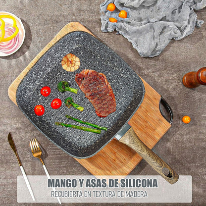 Sarten Keep Sartenes Antiadherentes Sarten Grill 28cm Sarten Rokka