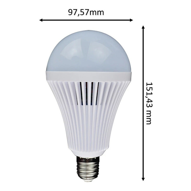 Ampolletas Recargable Inteligente Ampolleta Led 12w E27