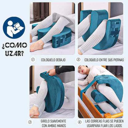 Almohada De Giro Almohadilla De Transferencia Ayuda De Giro De Paciente Okshop Dispositivo De Giro Para Pacientes Almohada De Rotación Dispositivo De Torneado Para Pacientes Postrados Azul