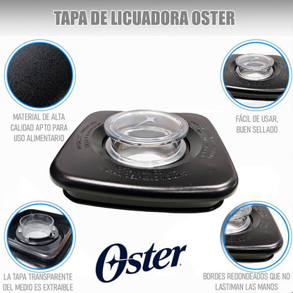 Vaso Licuadora Oster Vaso De Vidrio+tapa De Licuadora Oster