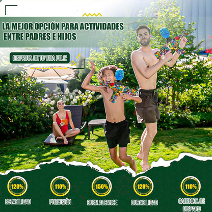 Pistola Hidrogel Pack 2 Pistola Aumatica Pistola Electrica Verde/grafi