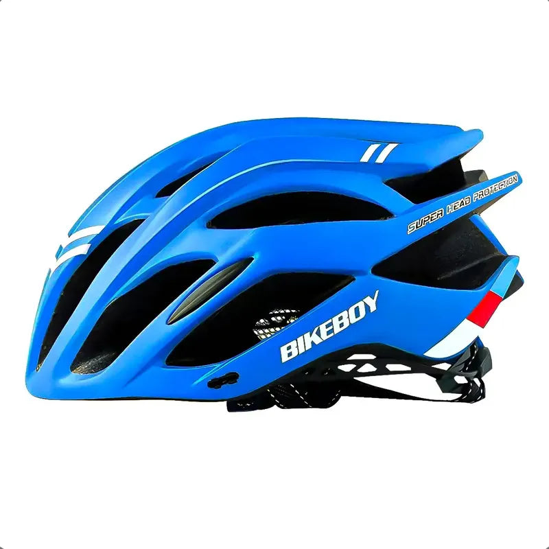 Casco Para Bicicleta Casco De Bicicleta Casco Ciclismo Ruta Azul Unica