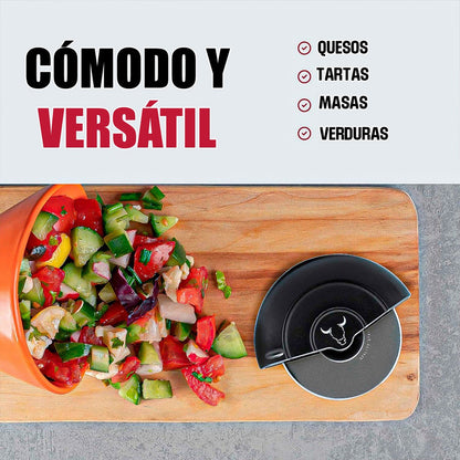 Cortador Pizza Rueda Wayu Cortador De Pizza Profesional Wayu Negro