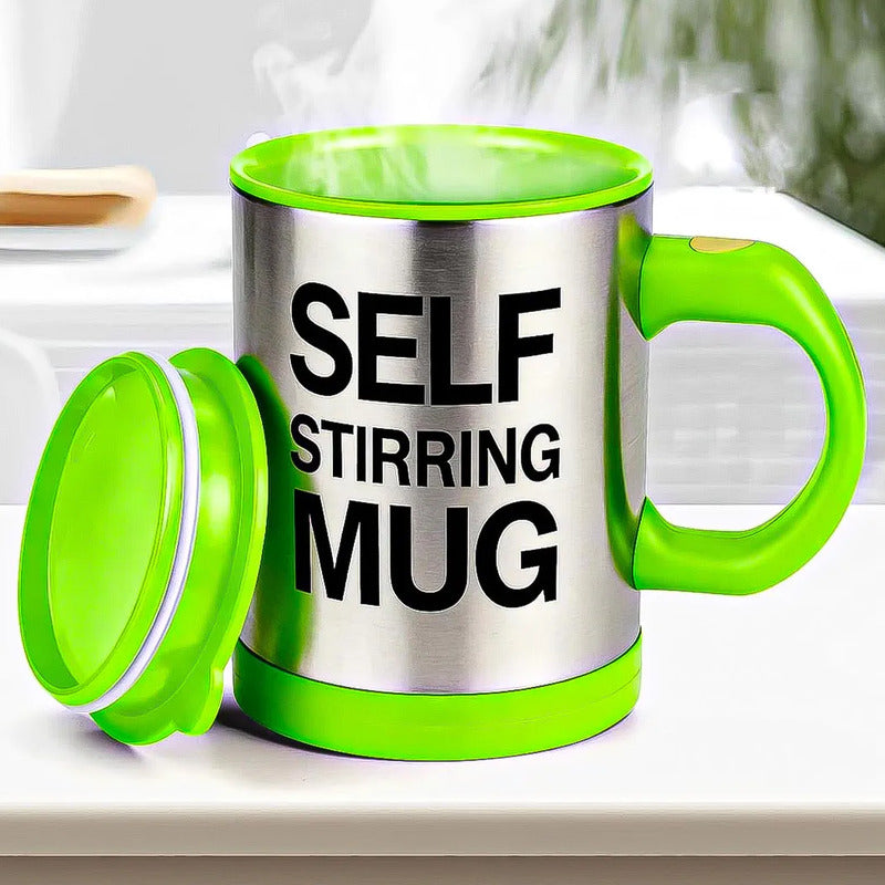 Taza Cafe Taza Para Cafe Taza Café Eléctrica Taza Agitador Verde Removedor