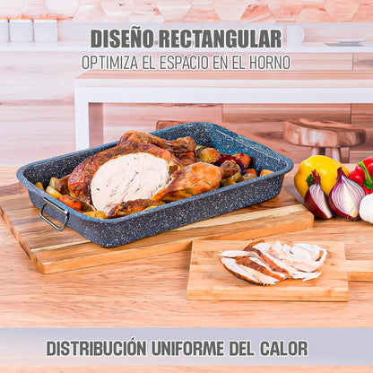 Asadera Horno Wayu Asadera Granito Asadera Con Mango Bandeja Granito