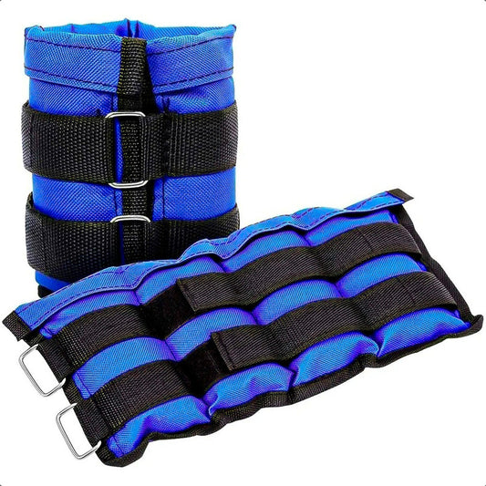 Pesas Para Tobillos Set Pesas Tobillo 750gr Pesas Tobilleras Azul