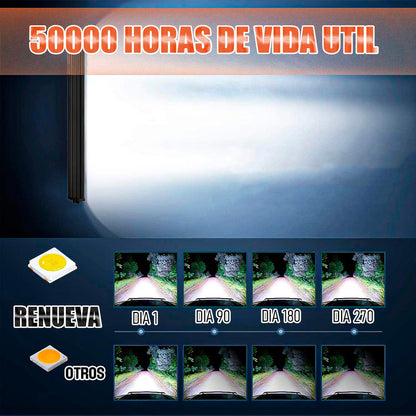 Barra 180w Focos Neblineros Led Neblineros Led Barra 60 Led Negro