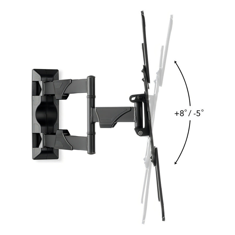 Soporte De Tv Giratorio Plegable Okshop Para Pantallas De 32  A 55  Negro