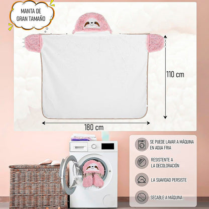 Poleron Chiporro Mujer Manta Polar Poleron Invierno Frazada