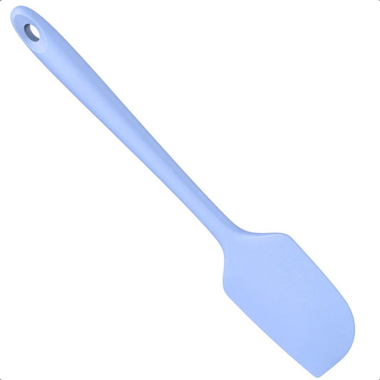 Espatula Silicona Mezquino De Silicona Espatula Reposteria Espatulas Angulares Reposteria Multiuso Okshop Brocha Postres Núcleo Acero Inoxidable 27cm Tortas Antiadherente Libre Bpa Azul