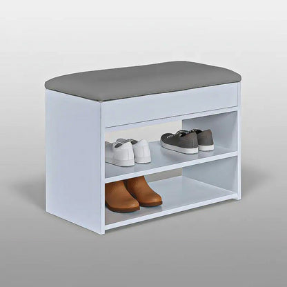 Zapatero Asiento Organizador De Zapatos Banca Zapatero Blanco