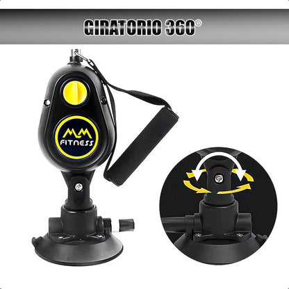 Poleas Gimnasio Para Casa Polea Cuerda Gym Polea De Banda Negro