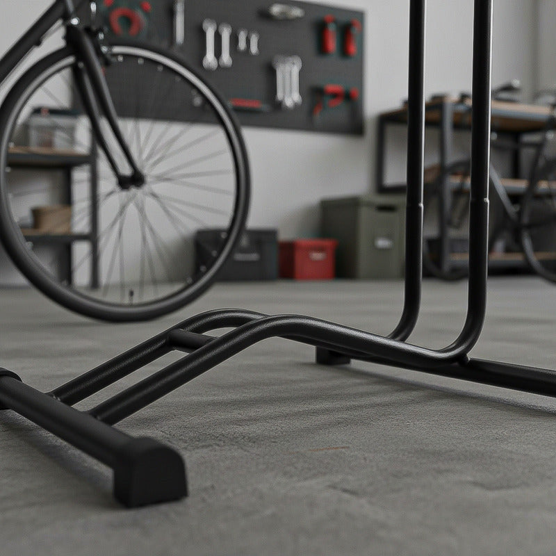 Soporte Bicicleta Soporte De Piso Bici Soporte De Bicicleta Negro