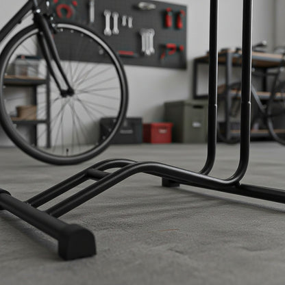 Soporte Bicicleta Soporte De Piso Bici Soporte De Bicicleta Negro