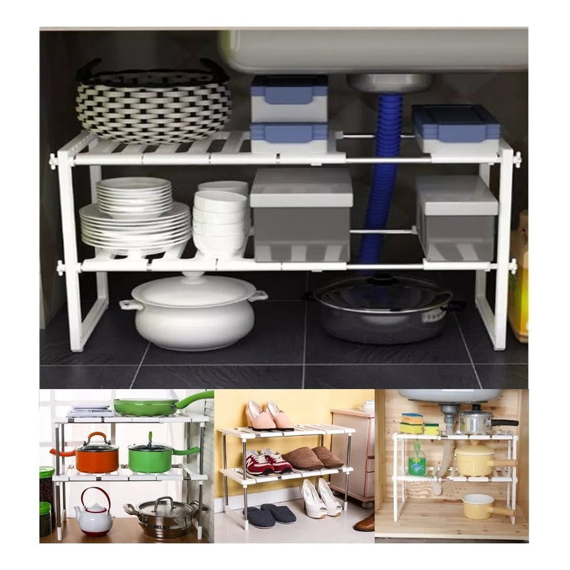 Repisa Microondas Rack Organizador Cocina Baño Lavaloza Olla