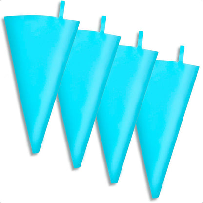 Pack4 Mangas Reposteria Manga Pastelera Silicona Mangas 45cm Azul