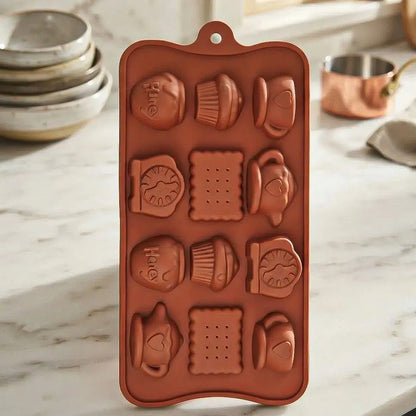 Moldes Para Chocolates Moldes De Silicona Moldes Reposteria Modelo 5