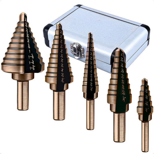 Brocas Escalonadas Juego De 5 Brocas Brocas Conicas Brocas