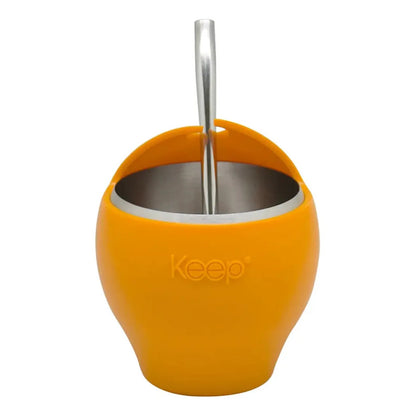 Mate Con Bombilla Keep Mate Acero Inoxidable Mate 230ml Mate Amarillo Mate