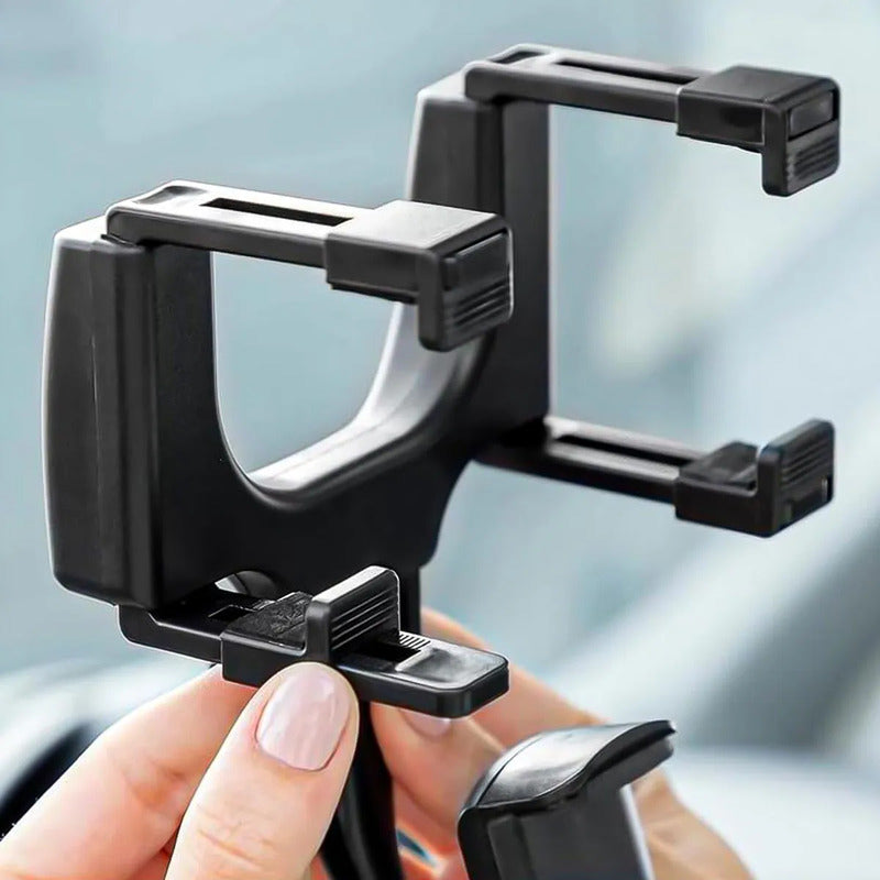 Pack 2 Soporte Auto Celular Soporte De Celular Auto Soporte Negro