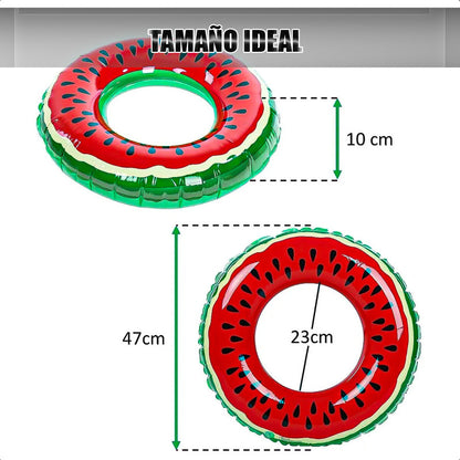 Inflables Para Piscina Flotador De Piscina Niños Flotadores Rojo/verde