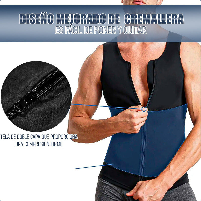 Faja Compresion Hombre Camisera Compresion Faja Cintura Faja Negro L L