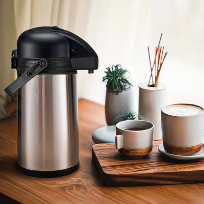 Termo Sifon Termo 1.9 L Termo Para Cafe Termo Agua Caliente Negro/gris