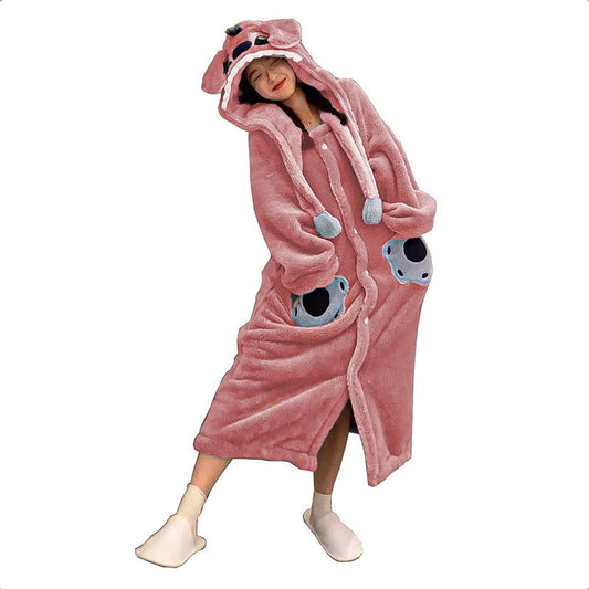 Pijama De Invierno Poleron Angel Chiporro Pijama Para Adulto Unico