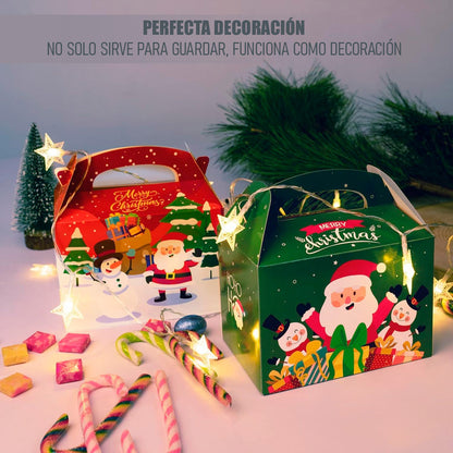 Cajas De Regalo Navidad Cajas De Navidad Caja Carton Navidad