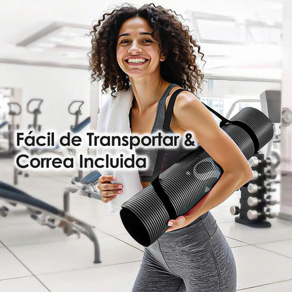 Colchonetas Deportivas Mat Yoga Mat Ejercicio Colchoneta Eje Morado