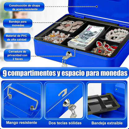 Cajas Fuertes Caja De Seguridad Caja De Dinero Metalica Con Llaves Rosa Okshop Caja Fuerte Grande Rosa Caja Fuerte Dinero Caja Con Llave Caja De Dinero Rosa Con Bandeja De Dinero Rosa