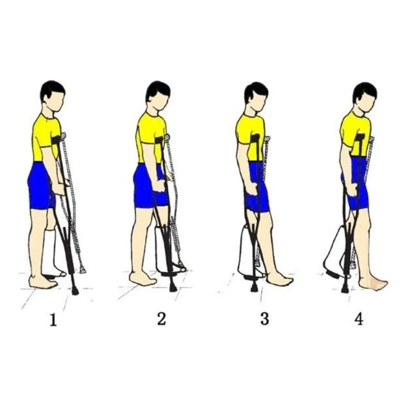 Muletas Adulto Okshop Aluminio Ajustable Talla M Beige Pack 2 Resiste 120 Kg