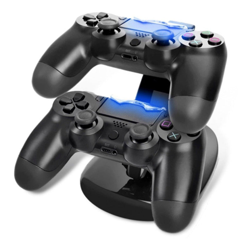 Cargador De Mando Ps4 Accesorios Play 4 Carga Dual