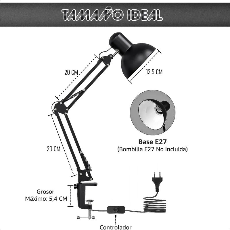 Lampara Escritorio Lampara Velador Lamparas De Lectura Noche Rojo Okshop Lampara De Sobremesa Luz De Lectura Lamparas De Mesa Rojo Lampara Mesa Lamparas Velador Rojo Lampara Led Rojo