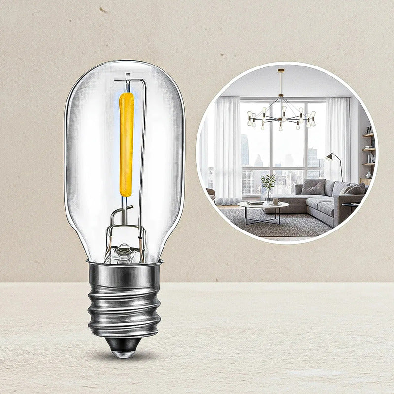 Pack 2 Ampolletas Led E14 Ampolleta 2.5w Ampolletas Led Calida
