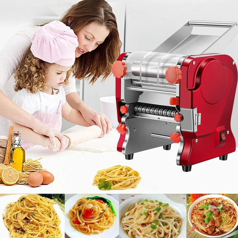 Maquina Hacer Tallarines Maquina Estiradora Masa Fideos Maquina Para Hacer Pasta Maquina De Pasta Maquina Hacer Pasta Electrica Acero Inoxidable Maquina De Pastas 750w Okshop
