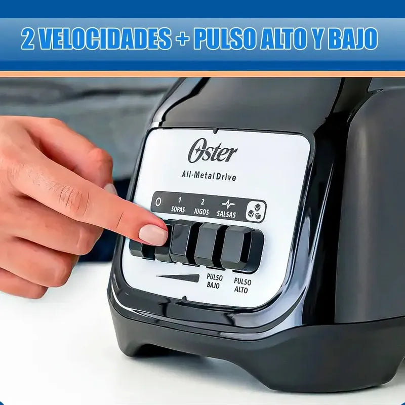 Licuadora Oster De Vidrio, 1.5 L Y 800 W En Verde